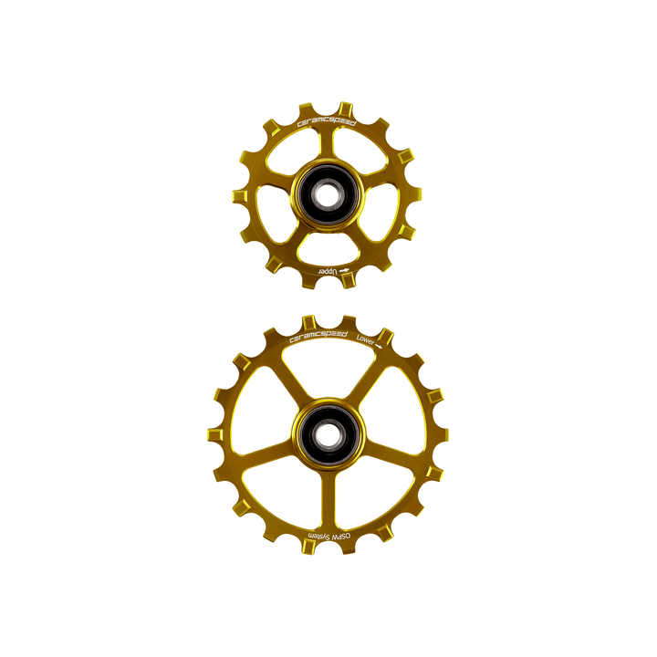 CeramicSpeed Oversized Pulley Wheels 14/18 Tooth - Dragonspine Cycling