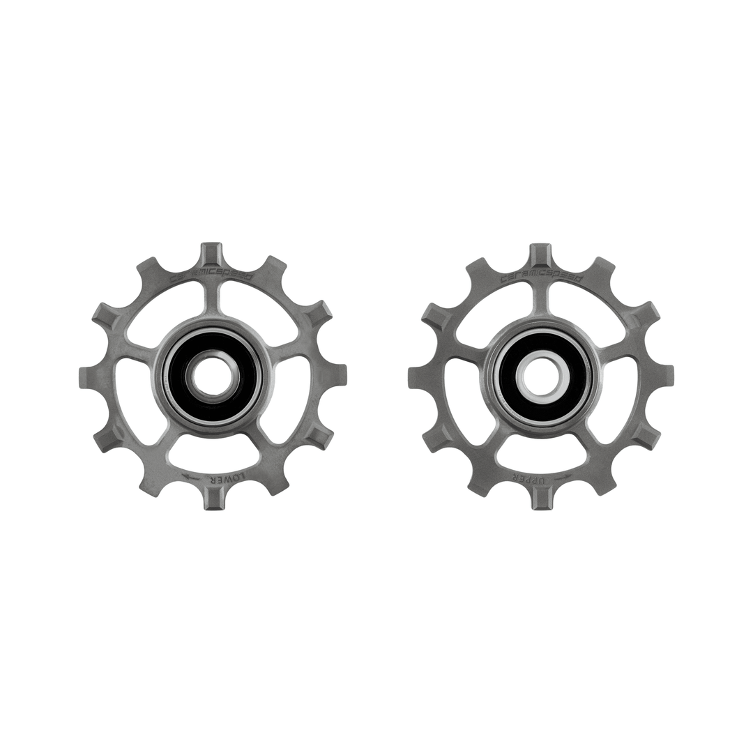 CeramicSpeed Titanium Pulley Wheels for Campagnolo, 12-Speed Narrow-Wide - Dragonspine Cycling