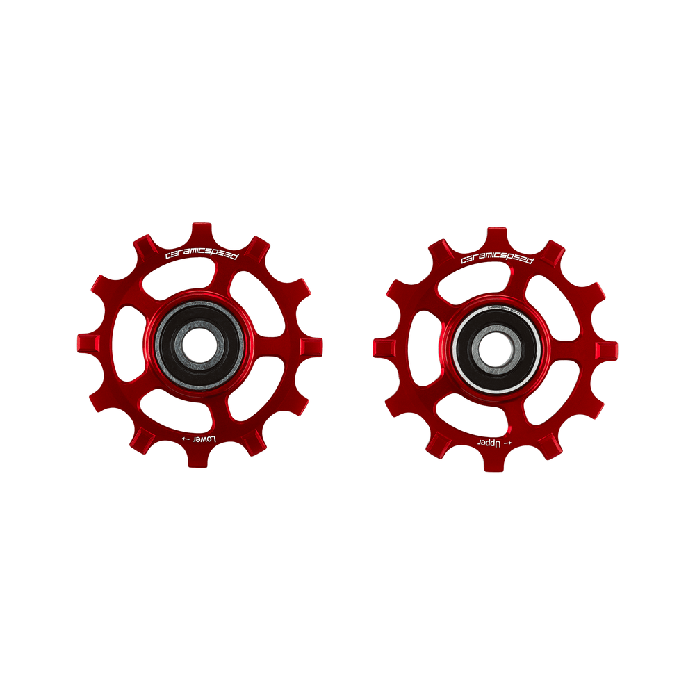 CeramicSpeed Pulley Wheels for Shimano, 11-Speed Narrow-Wide - Dragonspine Cycling