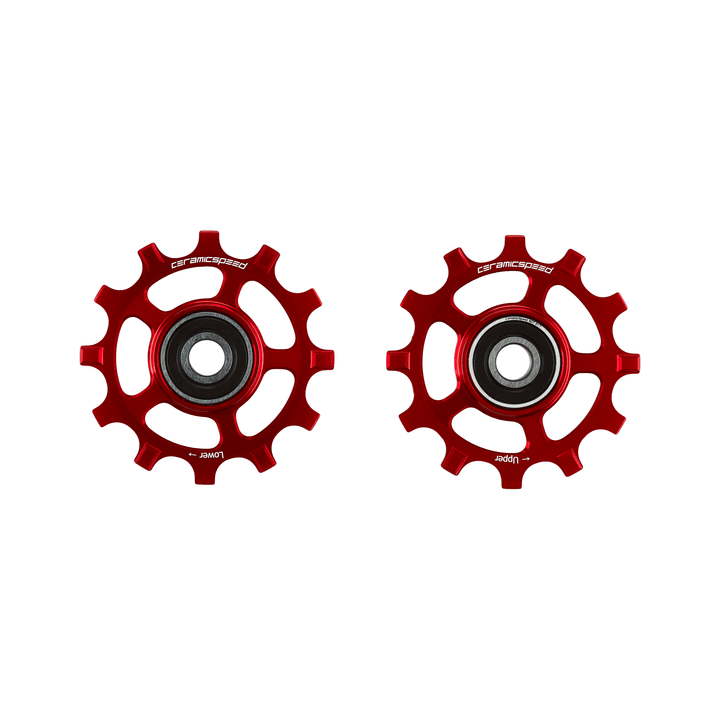 CeramicSpeed Pulley Wheels for Shimano, 11-Speed Narrow-Wide - Dragonspine Cycling