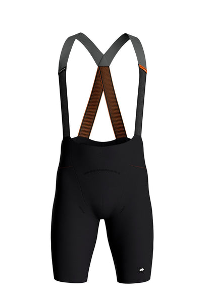 Men Assos Bib Shorts Black Series Front