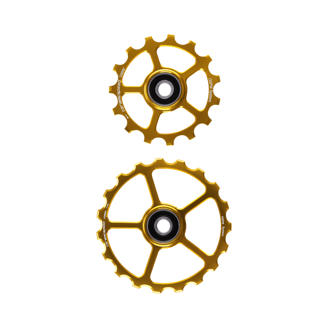 CeramicSpeed Oversized Pulley Wheels 15/19 Tooth - Dragonspine Cycling