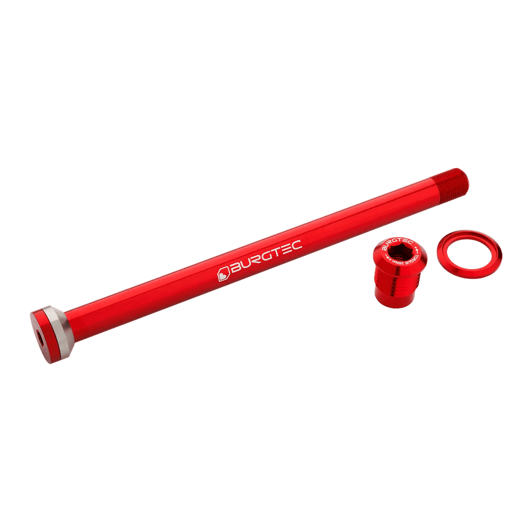 Burgtec Canyon 173mm Rear Axle - Race Red