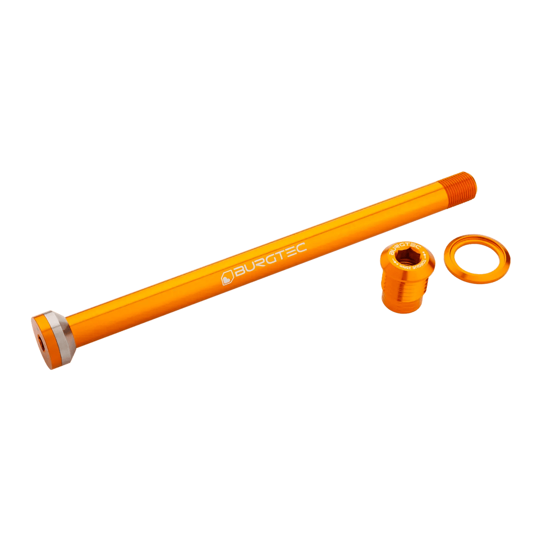 Burgtec Canyon 173mm Rear Axle - Iron Bro Orange