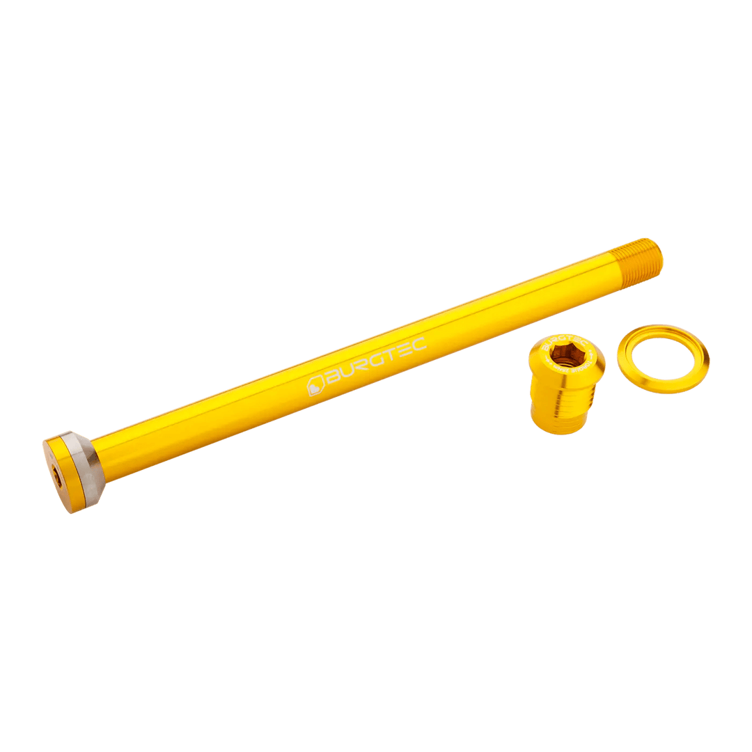 Burgtec Canyon 173mm Rear Axle - Burgtec Bullion Gold