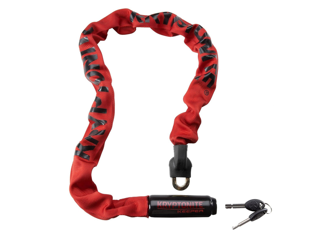 Chain Locks Kryptonite Krypto Keeper 785 Integrated Chain Lock: 2.8 (85cm) Red Brown