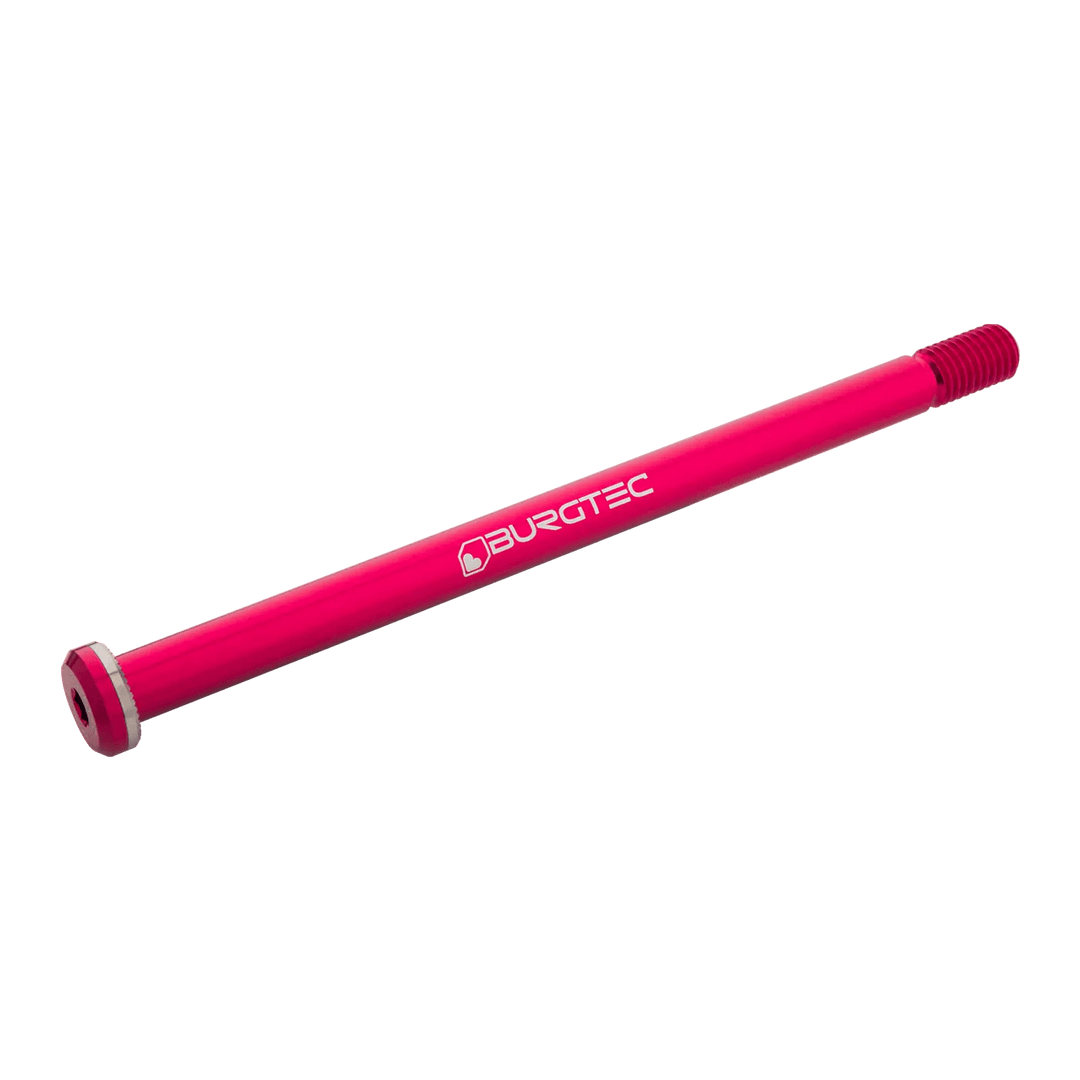 Burgtec 188mm x 12mm 1.75mm Pitch Rear Axle Toxic Barbie Pink