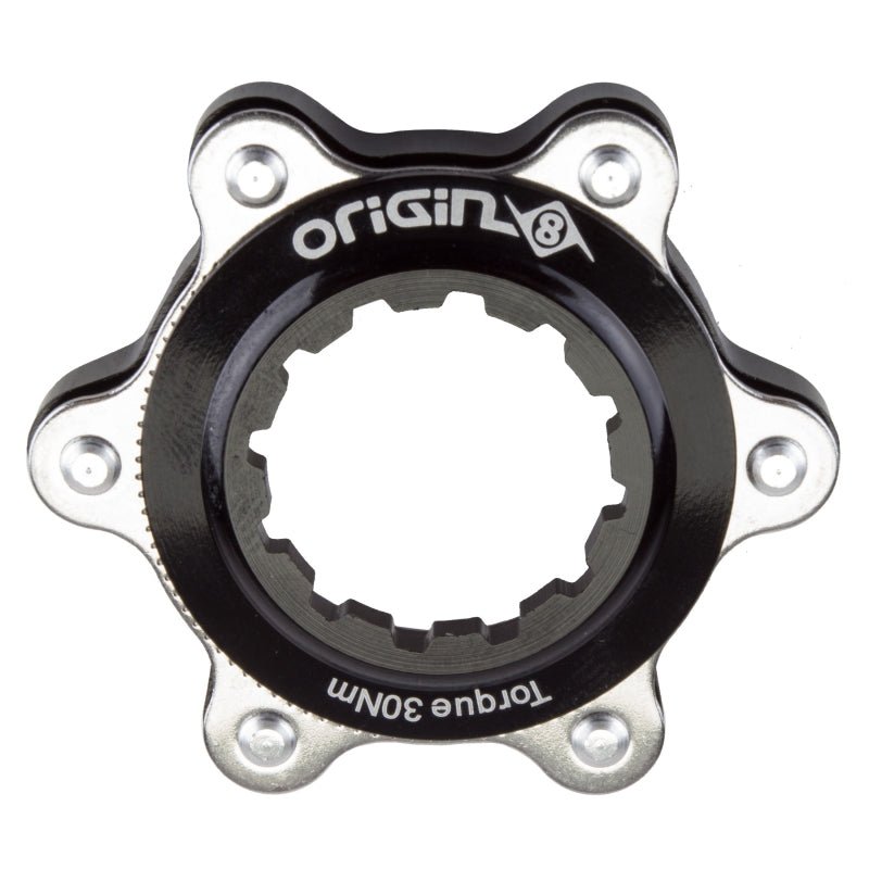 Brakes Origin8 Origin8 Quick Release CenterLock Disc Adapter  Black Dark Slate Gray