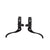 Brake Levers Origin8 Origin8 Cross Top Mount Levers Black Pair 2 Finger Short Pull 24.0 Dark Slate Gray