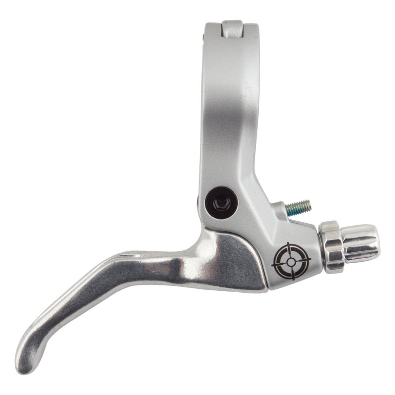 Brake Levers Black ops Black ops Hinged 2-Finger Lever Silver Single 2 Finger Gray