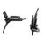 Disc Brake & Lever SRAM SRAM Level T Disc Brake and Lever - Front Hydraulic Post Mount Black A1 Dark Slate Gray