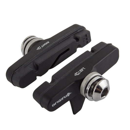 Brake Pads Origin8 Origin8 Vise Road 1-Piece Pads Universal 55mm All-Weather Alloy+ Black Dark Slate Gray