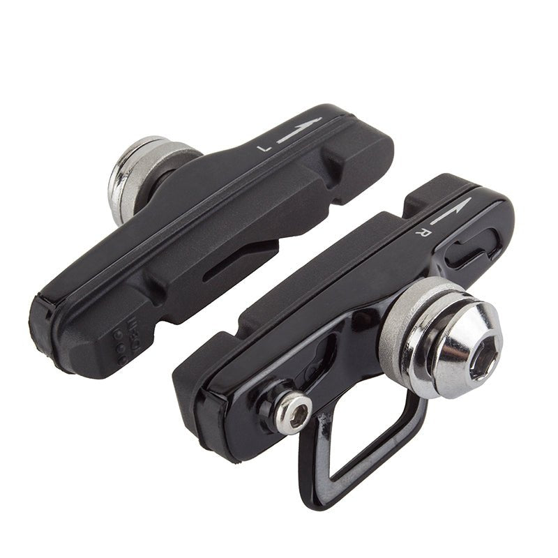 Brake Pads Origin8 Origin8 Vise Road Cartridge Pads Shimano 55mm All-Weather Alloy+ Black Dark Slate Gray