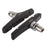 Origin8 Vise MTB 1-Piece Pads  70mm All Weather Black Origin8 Offset V-Brake