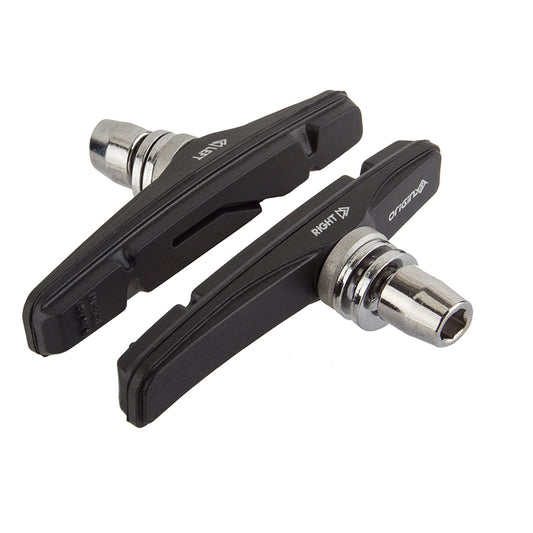 Brake Pads Origin8 Origin8 Vise MTB 1-Piece Pads  70mm All Weather Black Origin8 Offset V-Brake Dark Slate Gray
