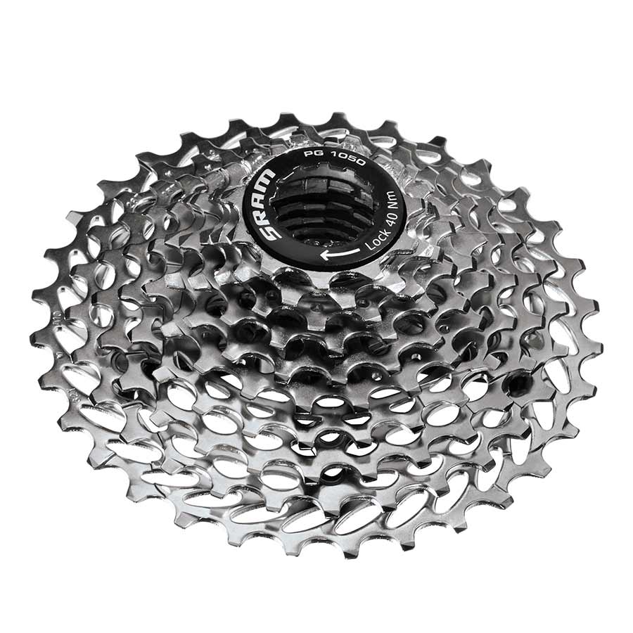 Cassettes and Cogs SRAM SRAM PG-1030 Cassette - 10 Speed 11-36t Silver Dark Slate Gray