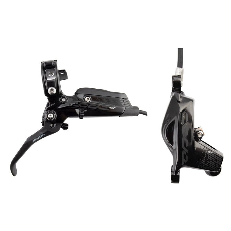 Disc Brake & Lever SRAM SRAM Code RSC Disc Brake and Lever - Front Hydraulic Post Mount Black A1 Dark Slate Gray