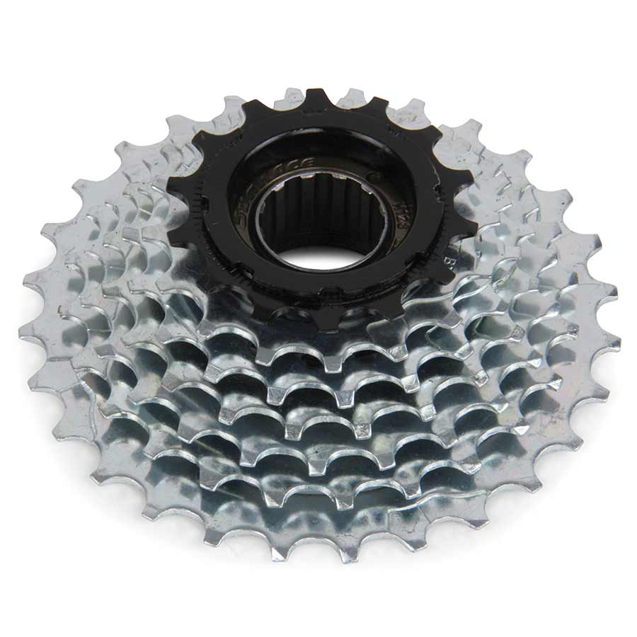 Freewheels SunRace SunRace M2A 7-speed Freewheel - 14-28t Chrome/Black Gray