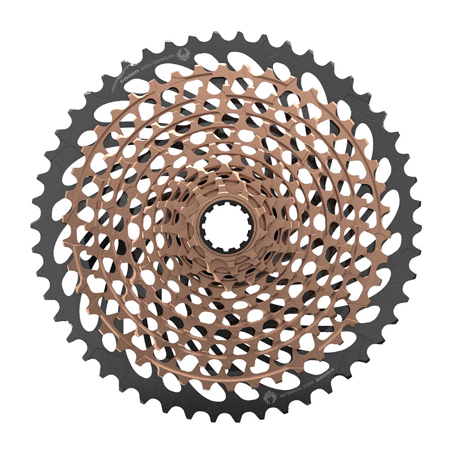 Cassettes and Cogs SRAM SRAM XG-1299 Eagle (XX1) 12sp Cassette 10-50t Copper Dim Gray