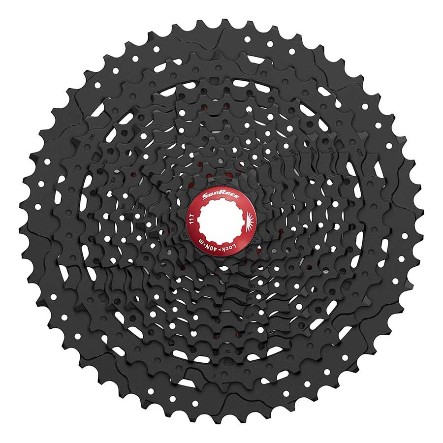 Cassettes and Cogs SunRace Sunrace CSMX80 11sp Cassette 11-50t - Black Dark Slate Gray