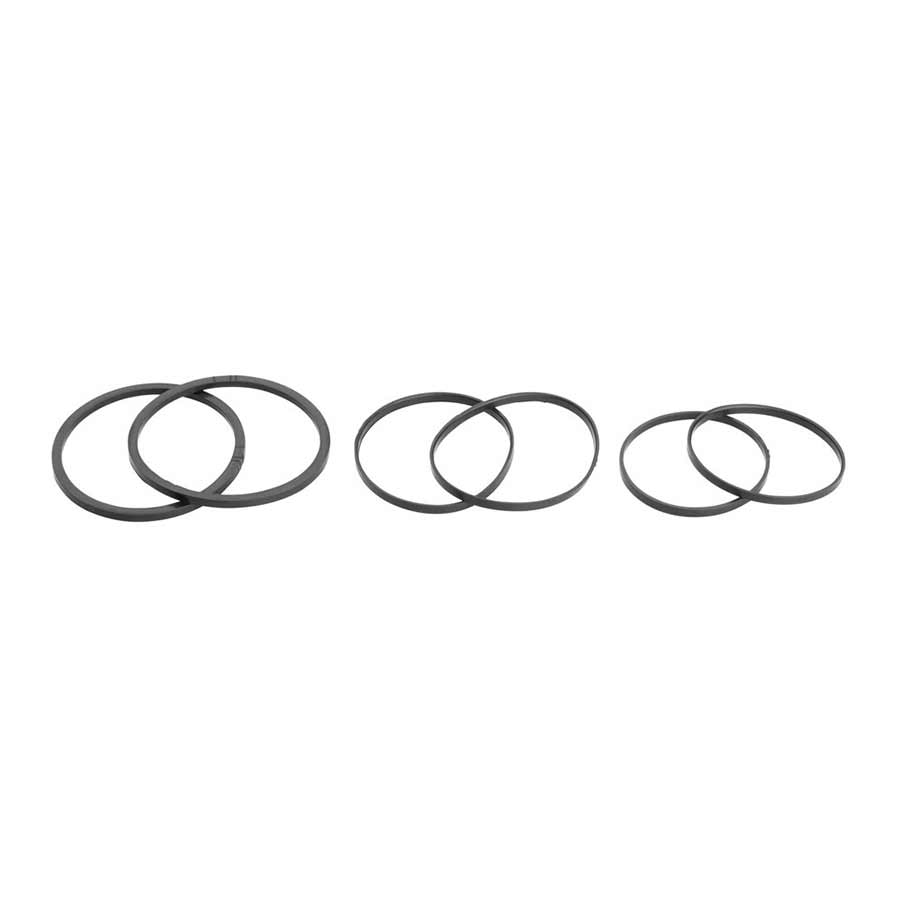 Cassette Spacers and Lockrings SRAM SRAM Force AXS XG-1270 Stealth Ring Set - 10/11/12T Dim Gray