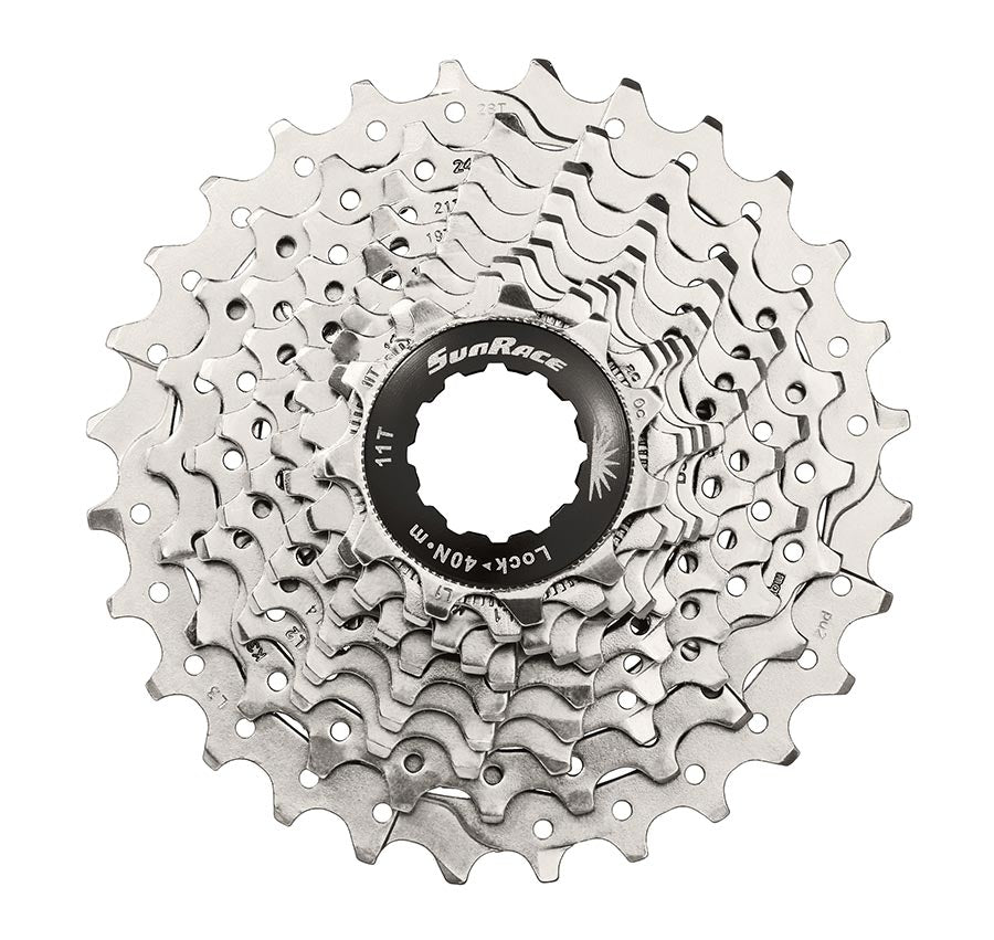 Cassettes and Cogs SunRace SunRace RS1 Cassette - 10 Speed 11-32t Silver Light Gray