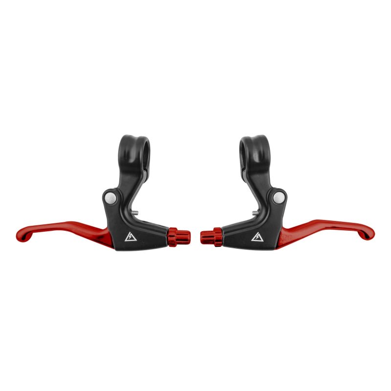 Brake Levers Black ops Black ops V-Type 2-Finger Lever Red Pair Dark Slate Gray