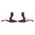 Brake Levers Black ops Black ops V-Type 2-Finger Lever Red Pair Dark Slate Gray