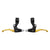 Brake Levers Black ops Black ops V-Type 2-Finger Lever Gold Pair Pale Goldenrod