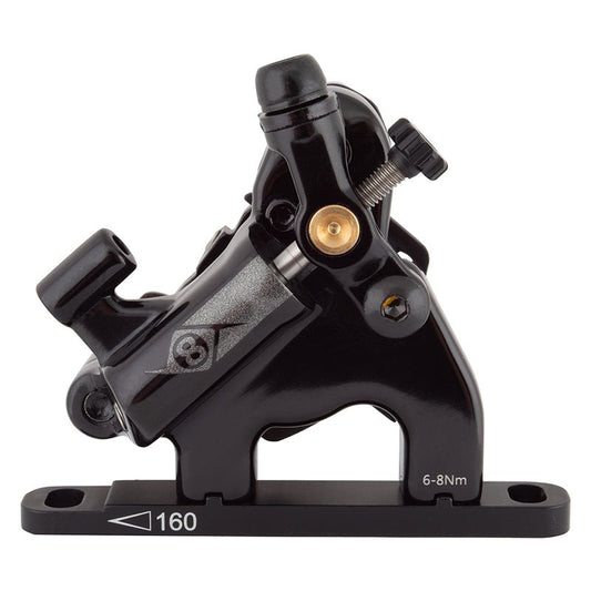 Brakes Origin8 Origin8 Vise Road Mechanical/Hydraulic Flat Mount Disc Brake Front Black Mineral Oil Flat Mount 20 Dark Slate Gray