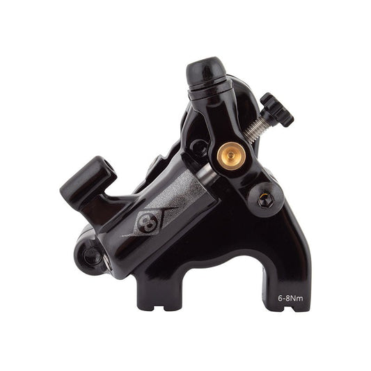 Brakes Origin8 Origin8 Vise Road Mechanical/Hydraulic Flat Mount Disc Brake Rear Black Mineral Oil Flat Mount 20 Dark Slate Gray