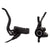 Disc Brake & Lever Magura Magura MT4 Disc Brake and Lever - Front or Rear Hydraulic Post Mount Black Dark Slate Gray