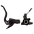 Disc Brake & Lever Magura Magura MT4 Disc Brake and Lever - Front or Rear Hydraulic Flat Mount Black Dark Slate Gray