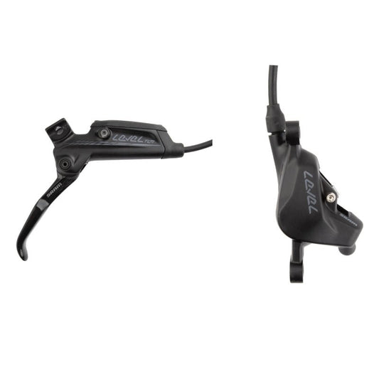 Disc Brake & Lever SRAM SRAM Level TLM Disc Brake Lever - Front Hydraulic Post Mount Diffusion BLK B1 Dark Slate Gray