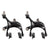 Disc Brake Calipers Campagnolo Campagnolo Chorus Brakeset Dual Pivot Front and Rear Dark Slate Gray