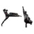 Disc Brake & Lever SRAM SRAM Level Ultimate Disc Brake Lever - Rear Hydraulic Post Mount BLK Rainbow Hardware B1 Dark Slate Gray