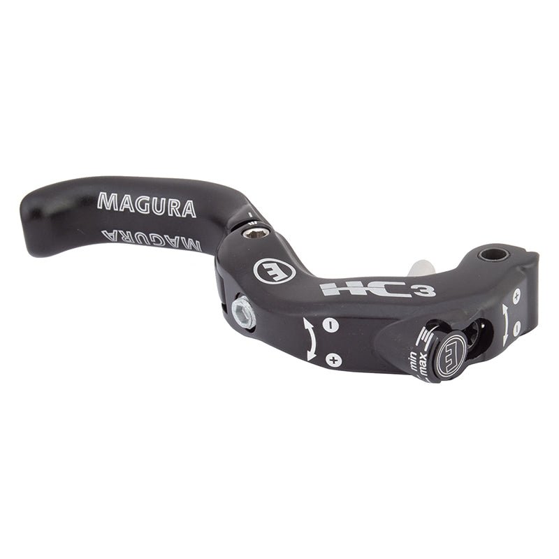 Brake Lever Parts and Accessories Magura Magura HC3 Adjustable Disc Brake Lever Fits MT6 MT7 MT8 MT Trail Carbon Dark Slate Gray