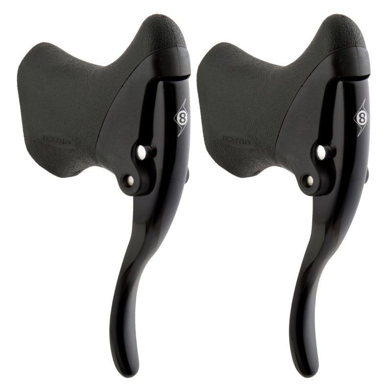 Brake Levers Origin8 Origin8 Pro Force LP Road Levers Black Pair Standard Linear Dark Slate Gray