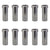 Brakes Sunlite Sunlite Recessed Brake Nut Bag of 10 20mm Bolts- Nuts and Washers Light Slate Gray