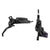 Disc Brake & Lever SRAM SRAM G2 Ultimate Disc Brake Lever - Front Post Mount Carbon Lever Titanium Hardware Gloss BLK Rainbow Hardware A2 Dark Slate Gray