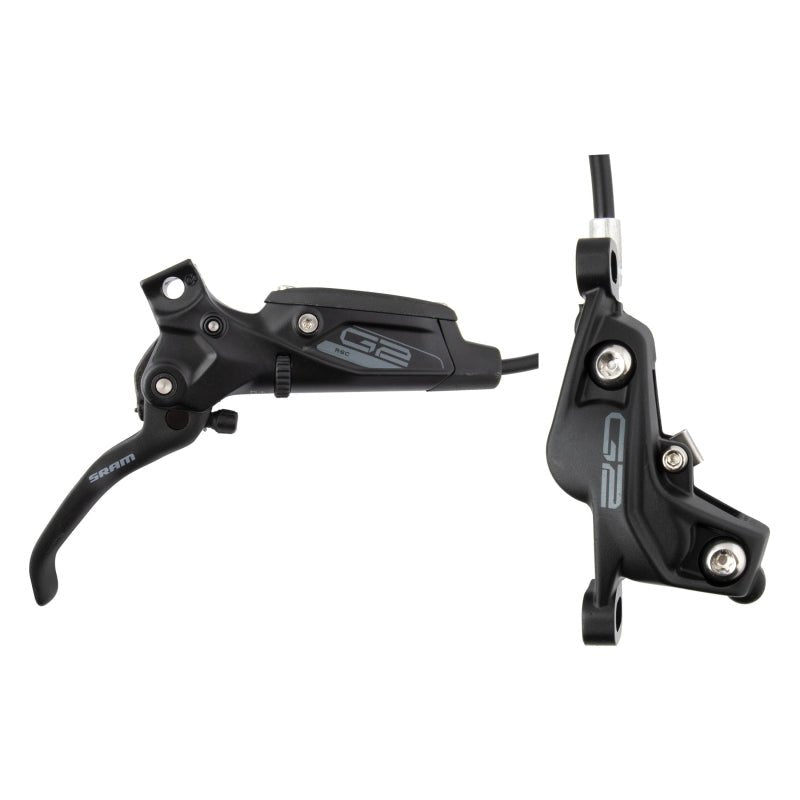 Disc Brake & Lever SRAM SRAM G2 RSC Disc Brake Lever - Rear Hydraulic Post Mount Diffusion BLK A2 Dark Slate Gray