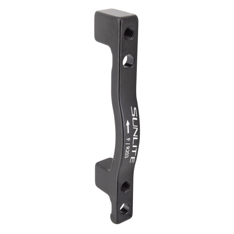 Sunlite Disc Adapter FT/RR 203mm Post Mount Post Mount Black