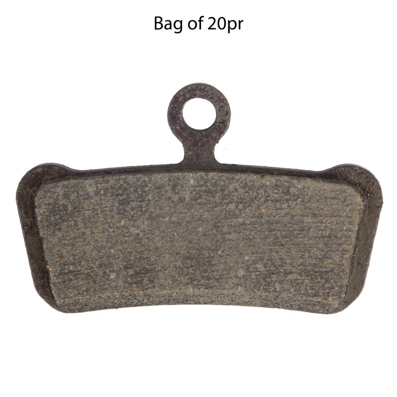 Disc Brake Pads SRAM SRAM Disc Brake Pads - Organic Compound Steel Backed Powerful For Trail Guide G2 Box/20 Pair Dim Gray