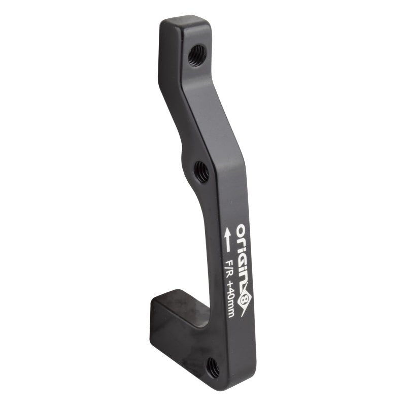 Brakes Origin8 Origin8 Vise IS Mount to Post Mount Disc Adapter FT/RR IS Mount Post Mount Black +40mm Dark Slate Gray