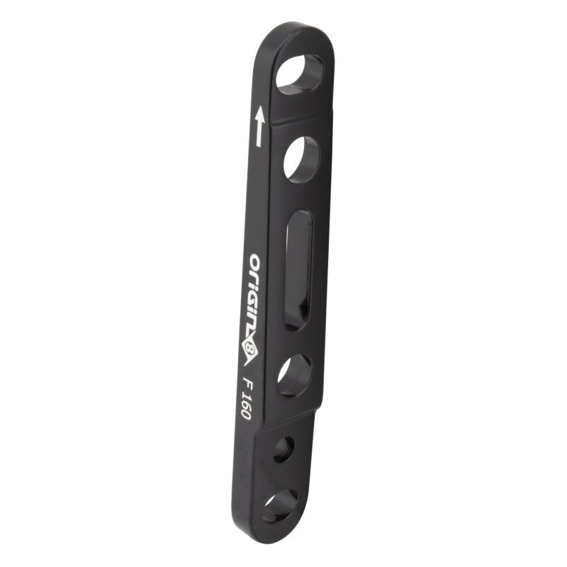 Brakes Origin8 Origin8 Vise Flat Mount Disc Adapter FT Flat Mount Flat Mount Black +0mm/+20mm Dark Slate Gray