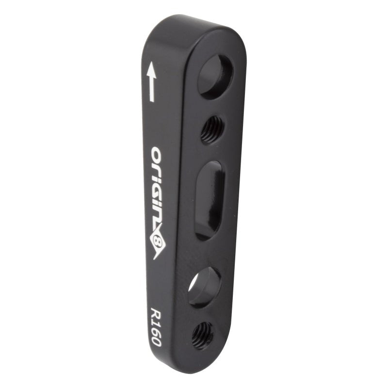 Brakes Origin8 Origin8 Vise Flat Mount Disc Adapter RR Flat Mount Flat Mount Black +20mm Dark Slate Gray