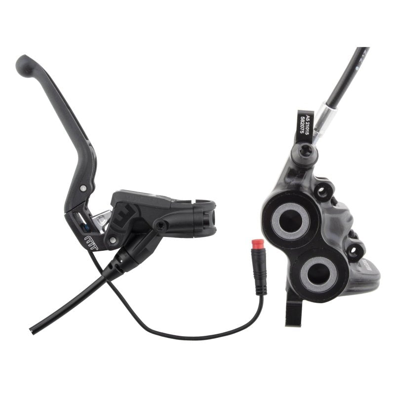 Disc Brake & Lever Magura Magura MT5e eBike Disc Brake Lever - Front Rear Hydraulic Post Mount BLK Dark Slate Gray