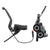 Disc Brake & Lever Magura Magura MT5e eBike Disc Brake Lever - Front Rear Hydraulic Post Mount BLK Dark Slate Gray