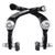 Brakes Black ops Black ops 985 Power Brake Frt or Rr Black Light Gray