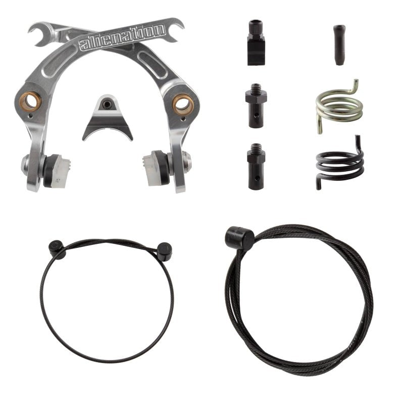 Brakes Alienation Alienation Vice-Grip U-Brake Frt or Rr Silver Dark Slate Gray